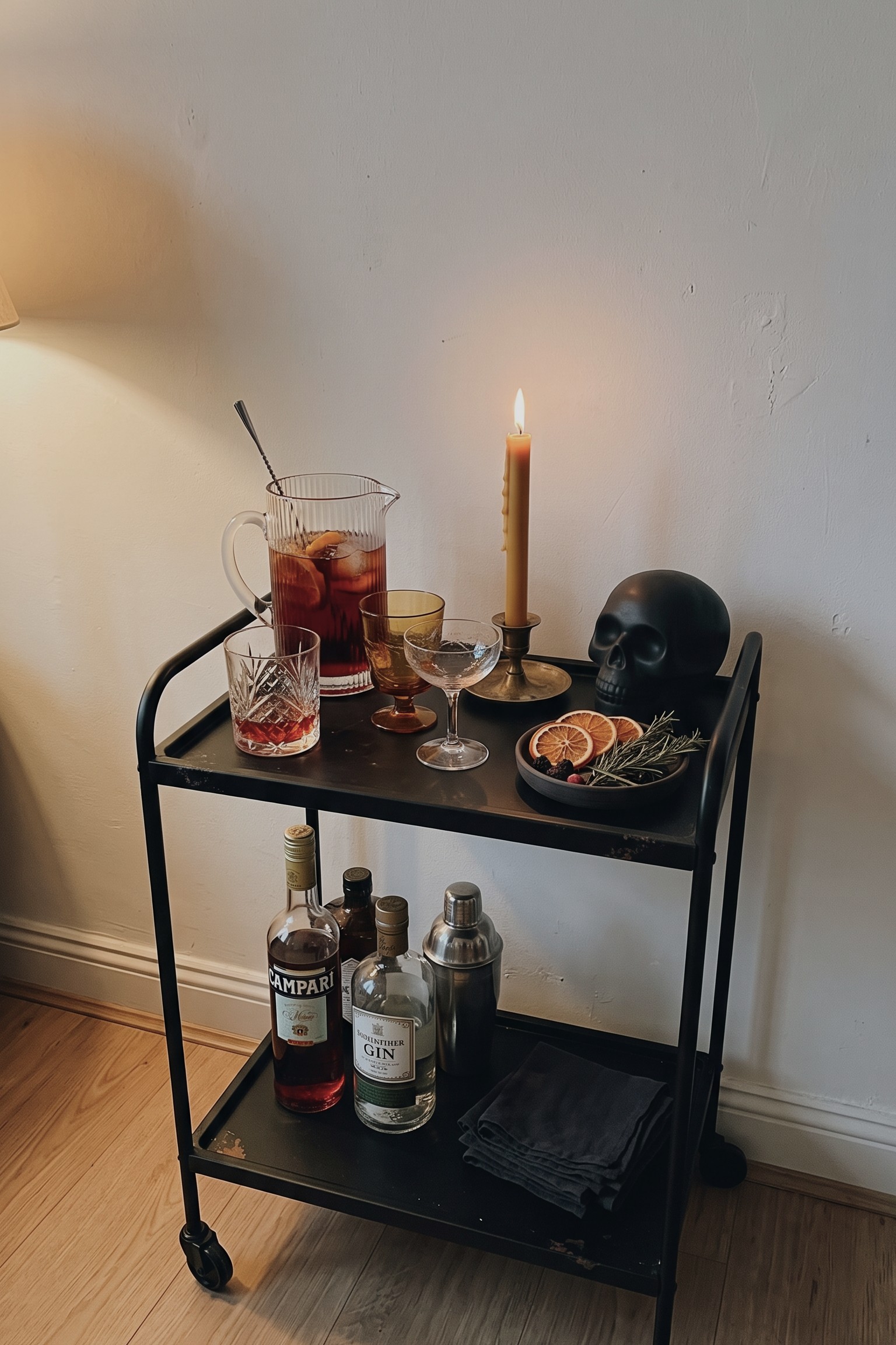The Bar Cart Cocktail Corner