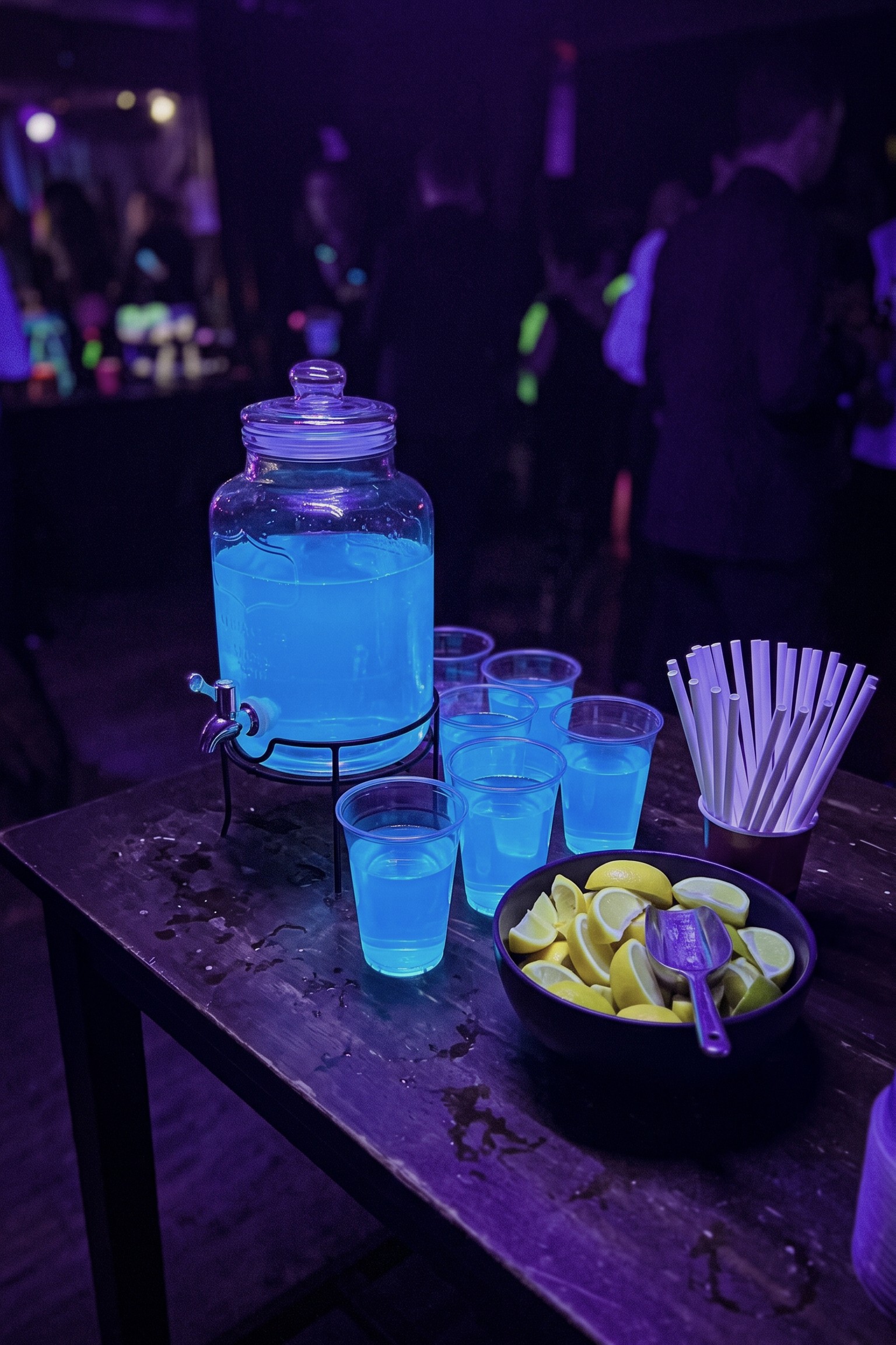 Blacklight Glow Drinks